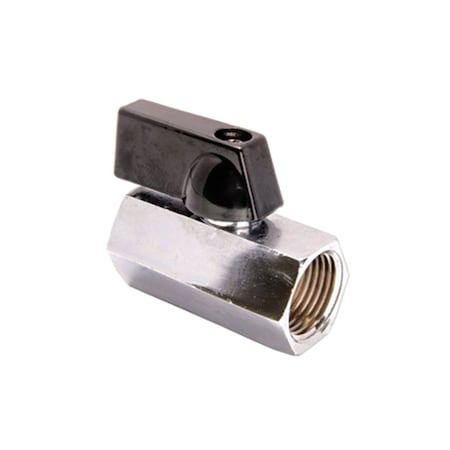 Thrifco Plumbing 1/4 InchFip X 1/4 InchFip Ball Valve 9423002